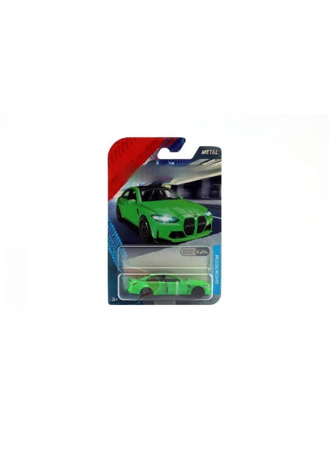 Majorette Metal Showroom Premium BMW M3 Die-cast Car (1:64, Green) - Image 1